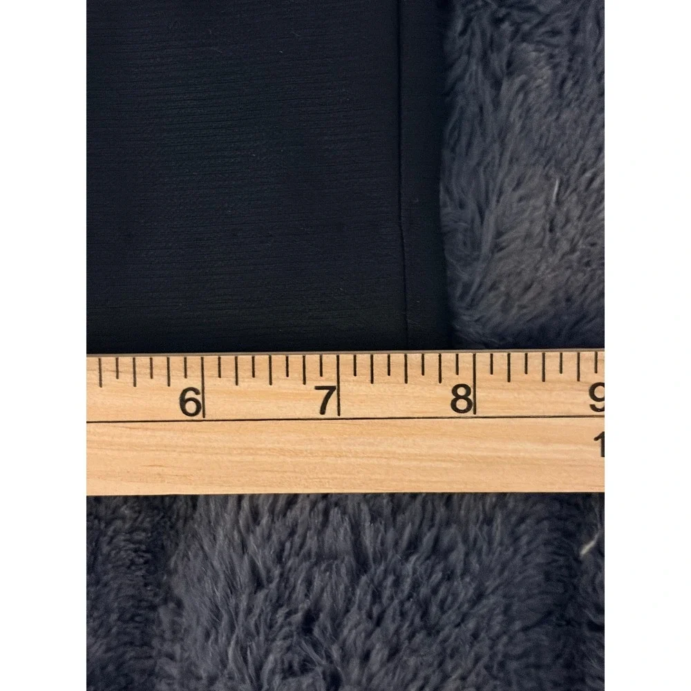 Banana Republic Italian Super 110's Wool Dress Pants Black 31x29 Flat Front